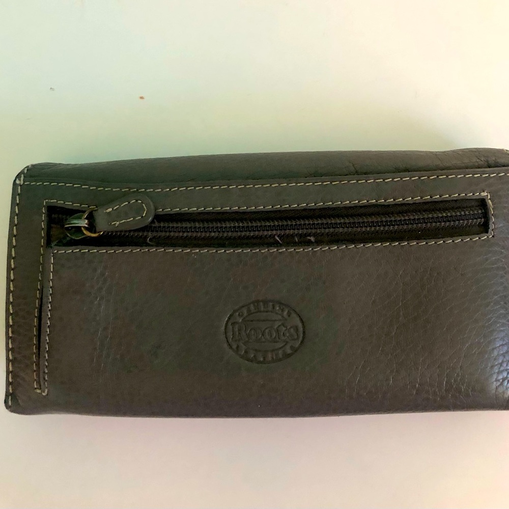 Roots, leather wallet